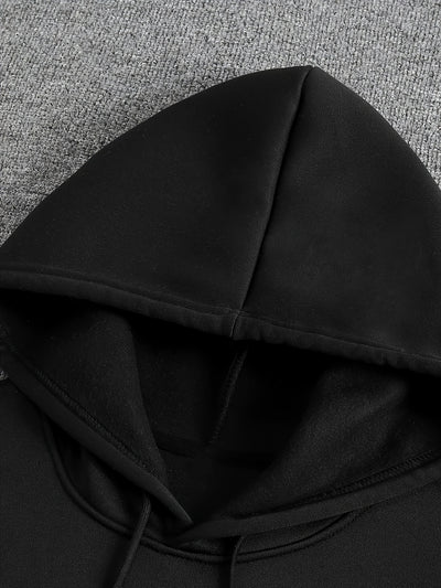 Men'S Weekend Mood Activated Hoodie - 250G Polyester Sporty Geometric Print Sweatshirt, Regular Fit Long Sleeve Pullover for Fall, Ideal Gift for Boyfriend or Dad, Sweater Hoodie, Casual Wear, Sporty Design, Comfortable Wear, - The world bestselling 