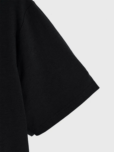 Black History Slavery Is White History American African T-Shirt, Loose style new unisex short-sleeved T-shirt, casual and comfortable, 100% cotton, S-XXXL, Men'S T Shirt, Unisex Clothing, Bold Text Design, Durable Fabric, Sta - The world bestselling 