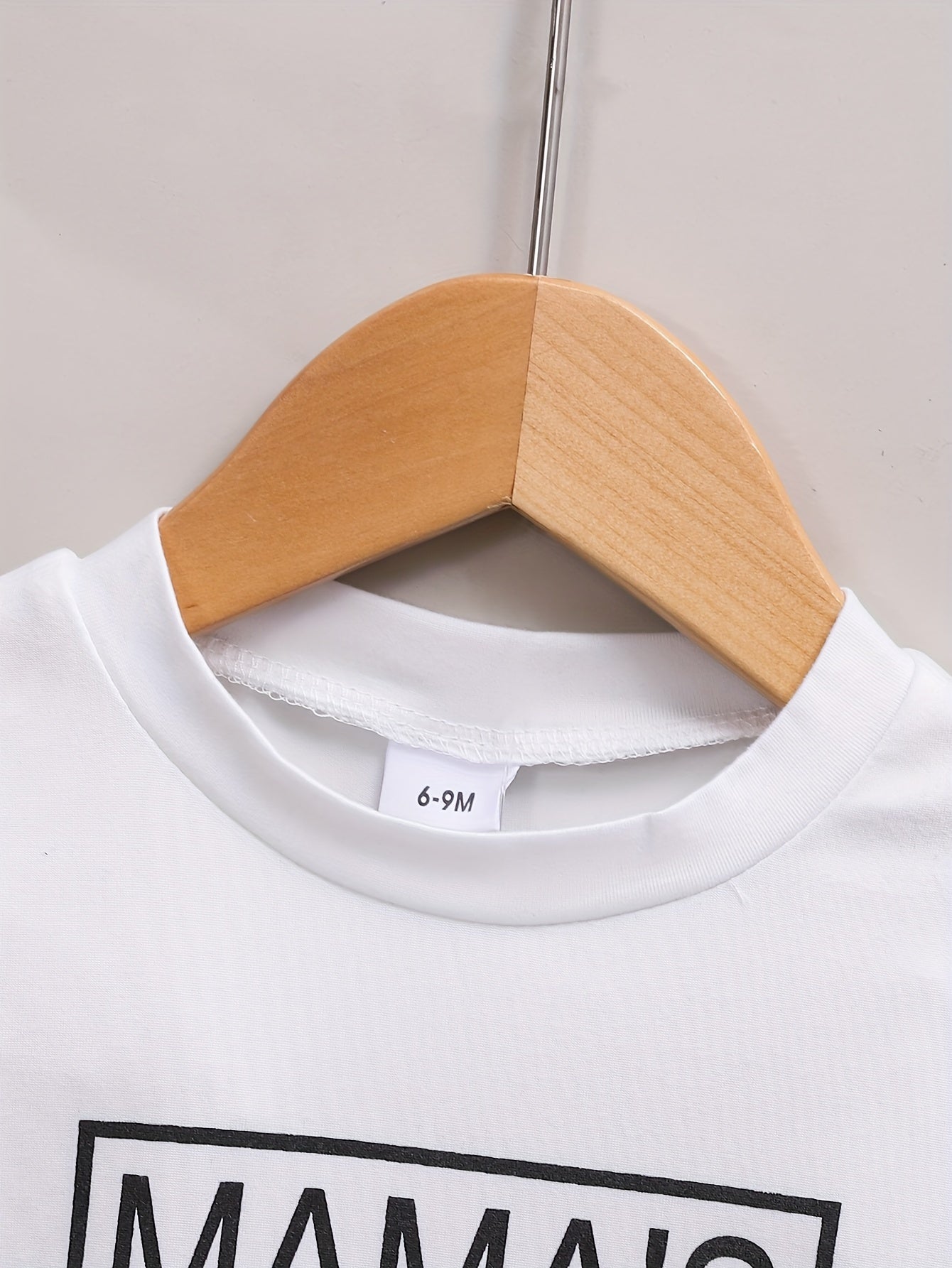 2pcs Baby Girls Boys "MAMA'S Little MAN" Print Summer Outdoor Set, T-shirt & Camo Shorts, Baby Unisex Clothing, As Gift - The world bestselling 