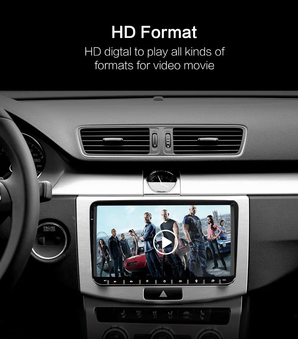 Car Android For VW Volkswagen Golf Polo Tiguan Passat b6 SEAT leon Skoda yeti Octavia Multimedia player 2 Din Car Radio CarPlay