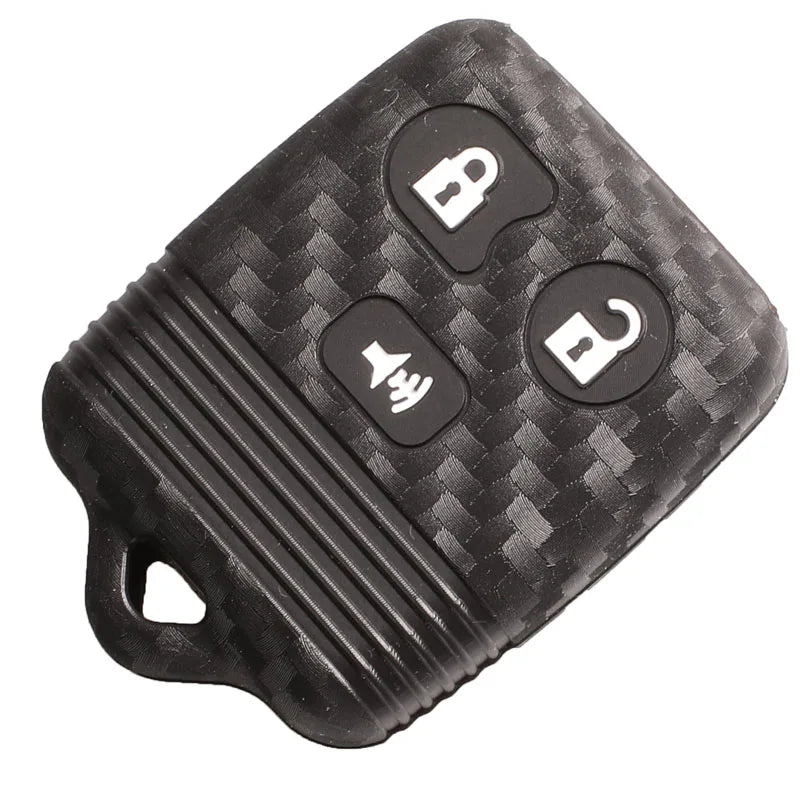 jingyuqin 3/4 B Car Key Case Cover Fibler Silicone For Ford Escape F 150 Explorer 2001 - 2007