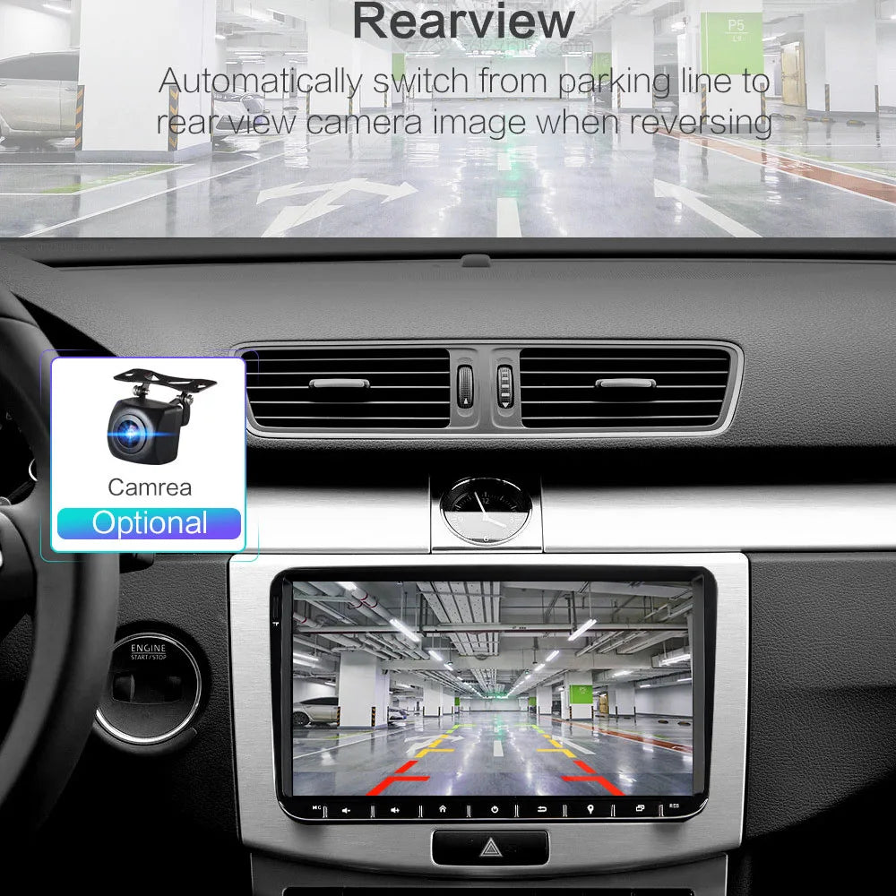 Car Android For VW Volkswagen Golf Polo Tiguan Passat b6 SEAT leon Skoda yeti Octavia Multimedia player 2 Din Car Radio CarPlay