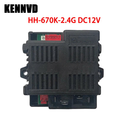 6V 12V HONGHUI HH-670K-2.4G Children's Electric Ride on Toys Car Bluetooth Remote Controller Box Transmitter Accessories Parts