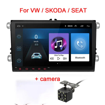 Car Android For VW Volkswagen Golf Polo Tiguan Passat b6 SEAT leon Skoda yeti Octavia Multimedia player 2 Din Car Radio CarPlay
