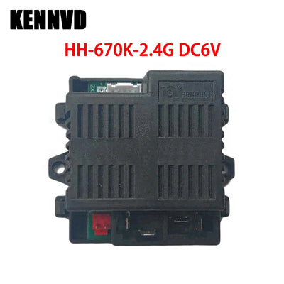 6V 12V HONGHUI HH-670K-2.4G Children's Electric Ride on Toys Car Bluetooth Remote Controller Box Transmitter Accessories Parts