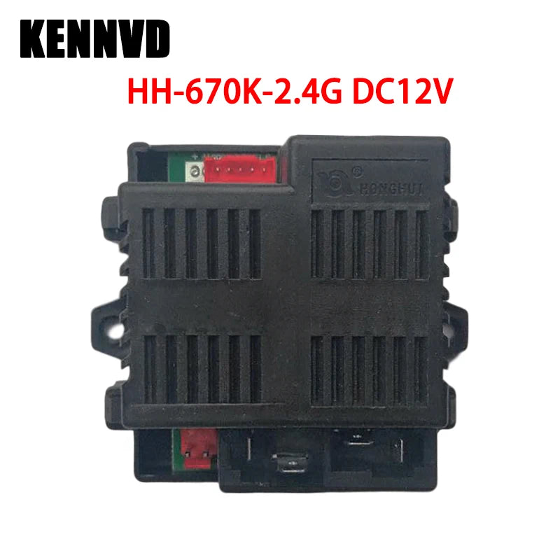 6V 12V HONGHUI HH-670K-2.4G Children's Electric Ride on Toys Car Bluetooth Remote Controller Box Transmitter Accessories Parts