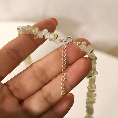 ASHIQI 925 Sterling Silver Natural Baroque Pearl Necklace Irregular Crystal Stone Color for Women Party  Jewelry