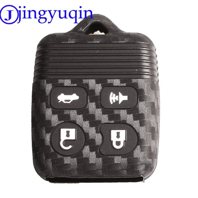 jingyuqin 3/4 B Car Key Case Cover Fibler Silicone For Ford Escape F 150 Explorer 2001 - 2007