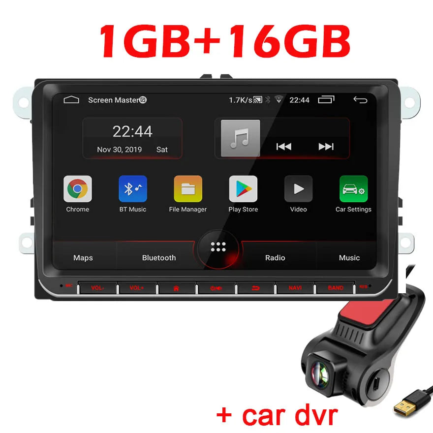 Car Android For VW Volkswagen Golf Polo Tiguan Passat b6 SEAT leon Skoda yeti Octavia Multimedia player 2 Din Car Radio CarPlay