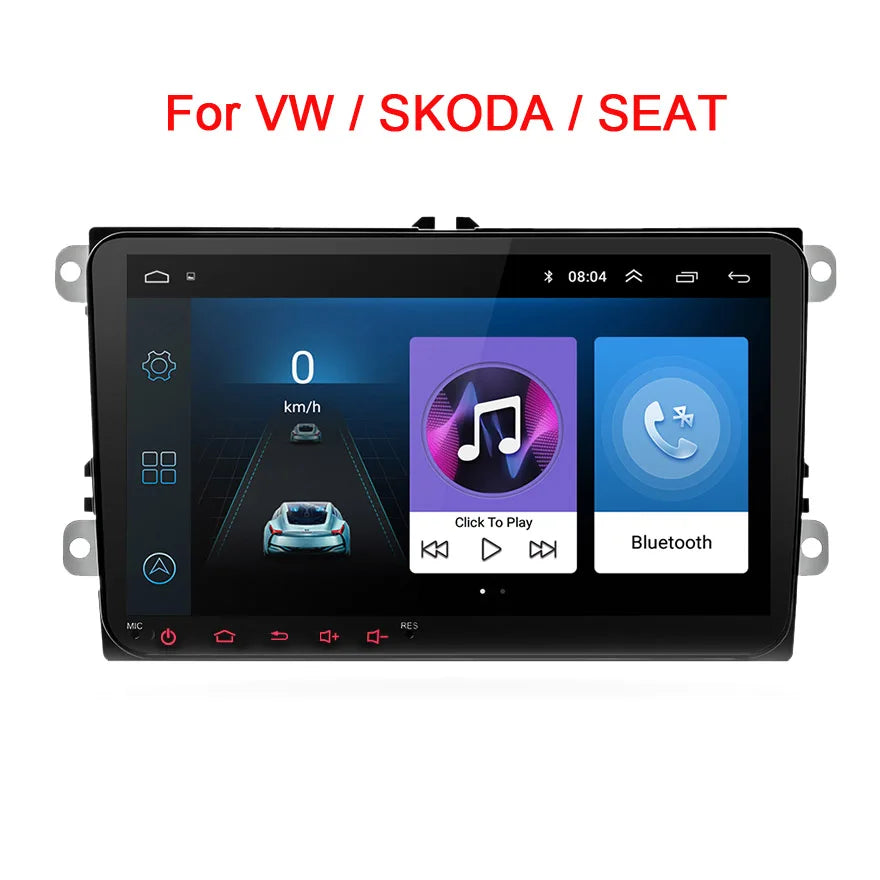 Car Android For VW Volkswagen Golf Polo Tiguan Passat b6 SEAT leon Skoda yeti Octavia Multimedia player 2 Din Car Radio CarPlay