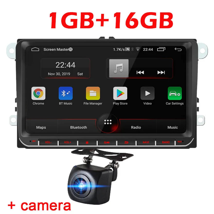 Car Android For VW Volkswagen Golf Polo Tiguan Passat b6 SEAT leon Skoda yeti Octavia Multimedia player 2 Din Car Radio CarPlay