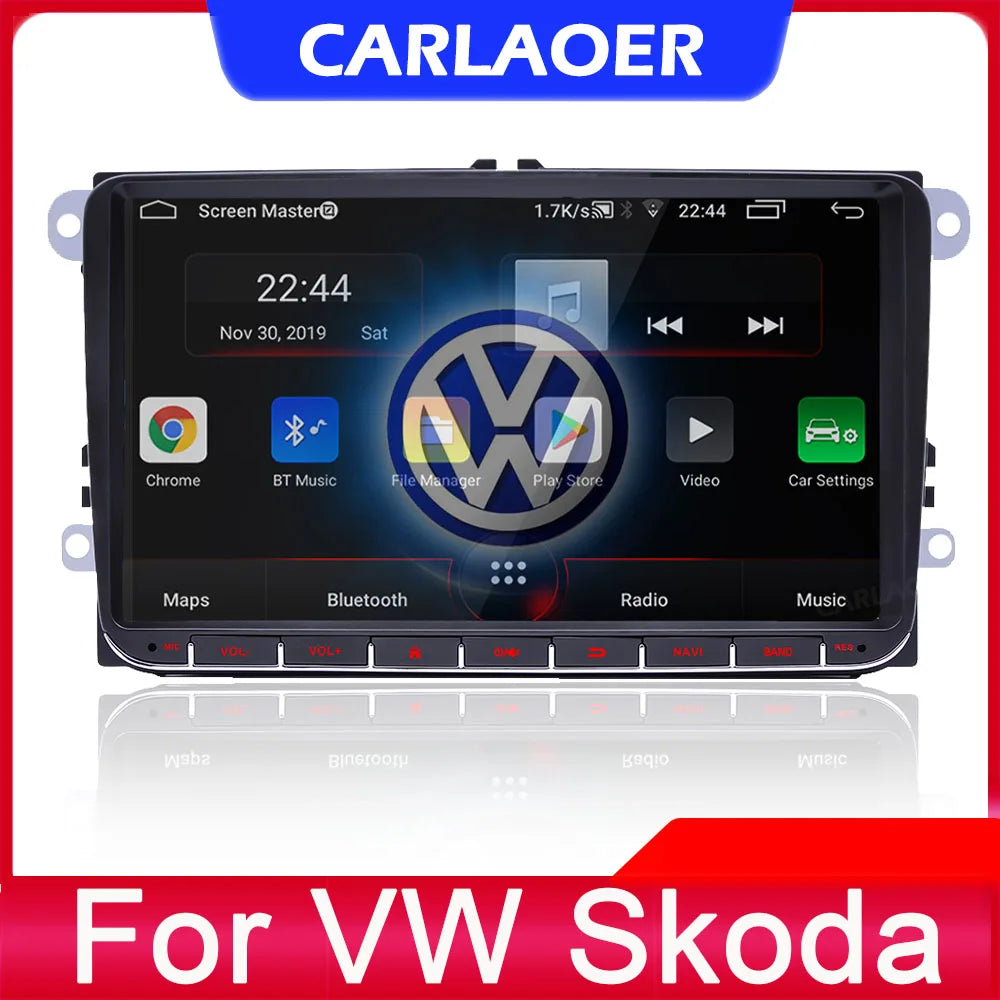 Car Android For VW Volkswagen Golf Polo Tiguan Passat b6 SEAT leon Skoda yeti Octavia Multimedia player 2 Din Car Radio CarPlay