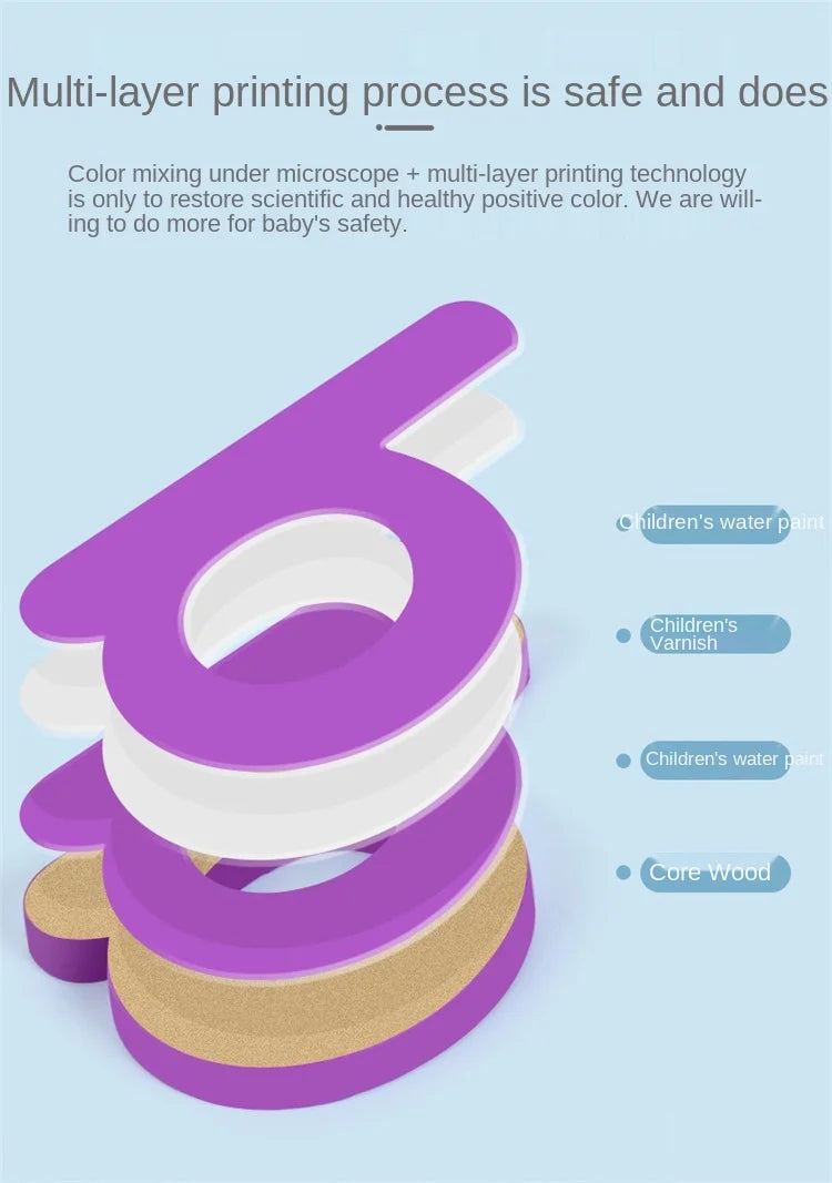 52pcs English Alphabet Spelling Word Wooden Educational Toys for Kids Baby Puzzles Montessori Games with 28pcs Learning Cards