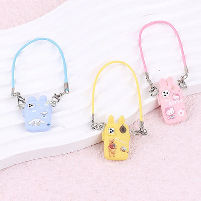 For Labubu Accessories For Crybaby Accessories Cartoon style camera phone Bag Plush Doll Accessories