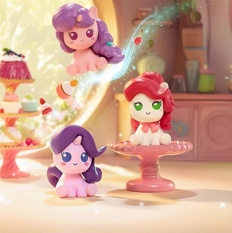 New My Little Pony Blind Box Friendship Is The Magic Bottle Mini Doll Cute Desktop Ornaments Trend Toys Children'S Birthday Gift