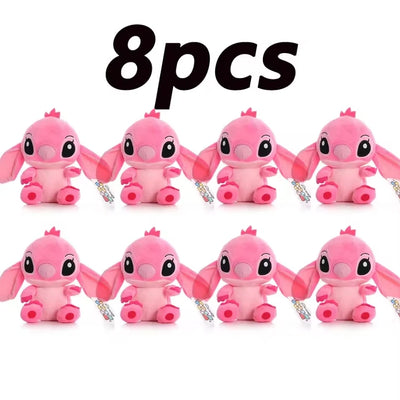 12cm 20cm 25cm Stitch Stuffed Plush Models Cartoon Stuffed Plush Dolls Anime Plush Baby Toys Kawaii Kids Birthday Gift