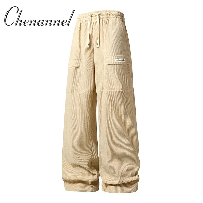 Men's clothing casual pants man pants oversized autumn new fashion cargo pants big plus size mens clothing high quality trousers - The world bestselling 