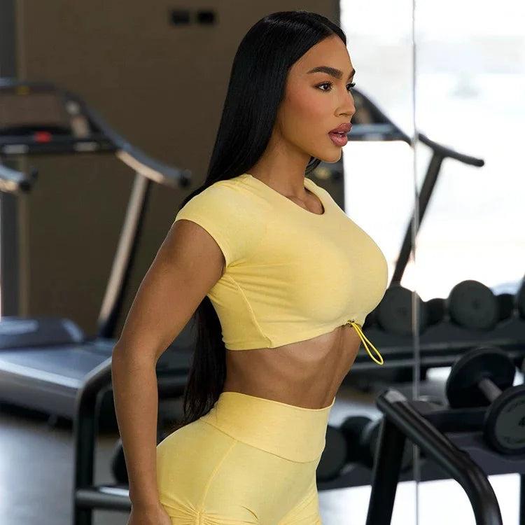 Sport Yoga Clothes Sets Women's Tracksuit Athletic Wear Fitness Suit Gym Workout Push Up Clothes Sports Bra Leggings Suit - The world bestselling 