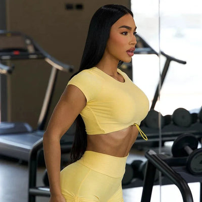 Sport Yoga Clothes Sets Women's Tracksuit Athletic Wear Fitness Suit Gym Workout Push Up Clothes Sports Bra Leggings Suit - The world bestselling 