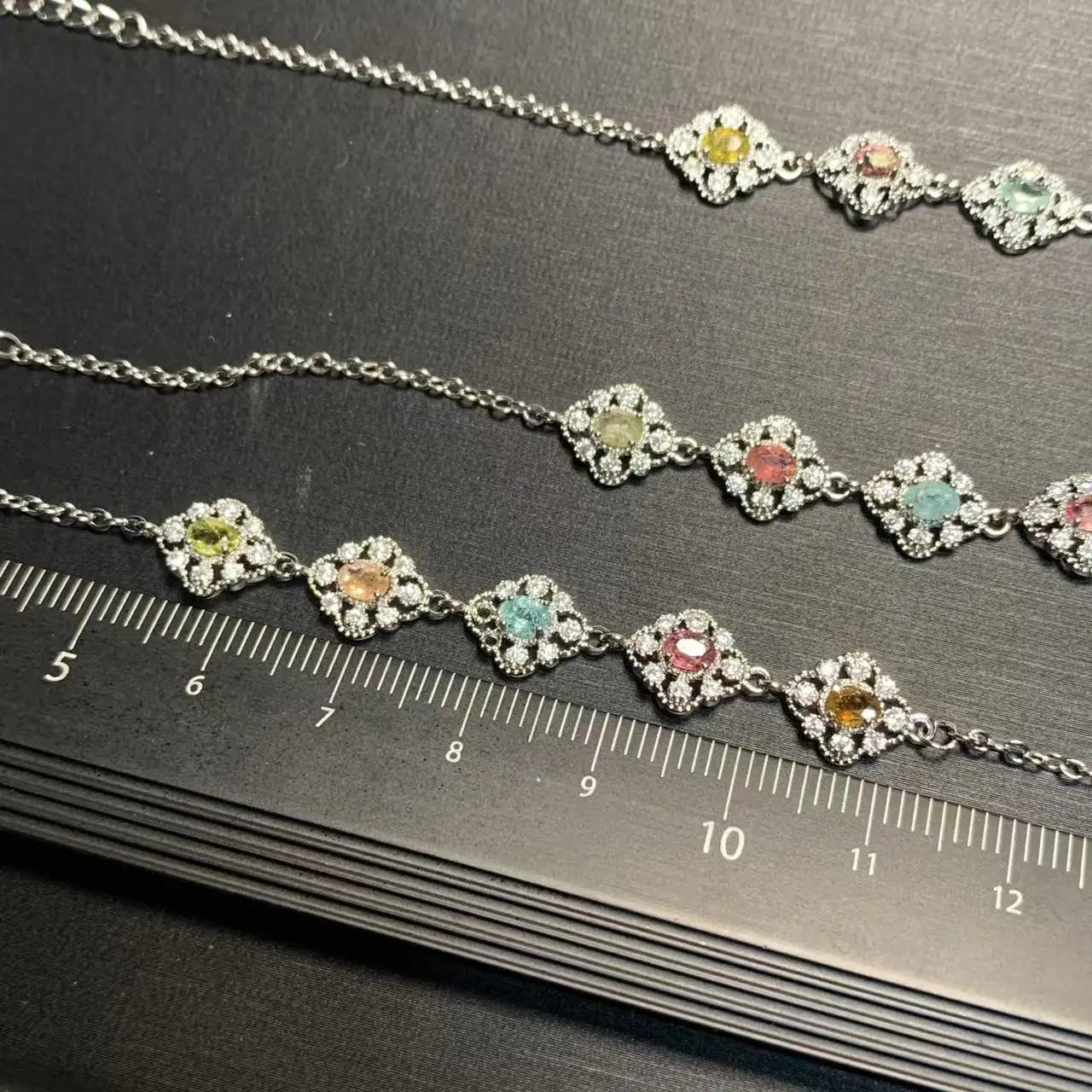 Natural Tourmaline Bracelets & Bangles For Women  Adjustable Fine Jewelry stone