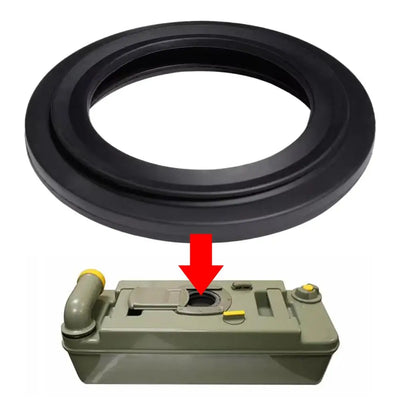 2Pcs For Thetford Cassette Toilet Rubber Seal Compatible with Models RV Sewage System Gasket Leak Proof Odor RV Accessories