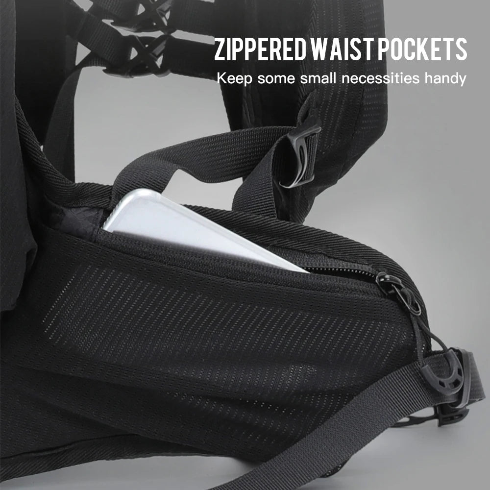 12L Outdoor Running Backpack Bicycle Sports Vest Ultralight Riding Bag Women Men Breathable Jogging Sport Backpack For Camping