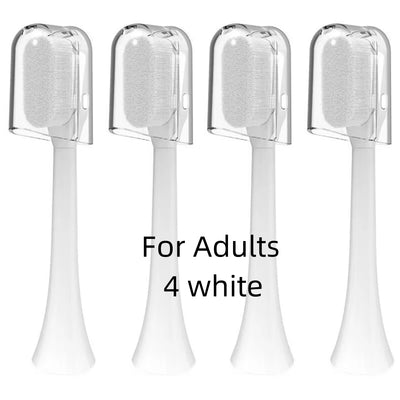2/4PCS Ultra-fine Soft Toothbrush Gum Care Sensitive Nano Brush Heads for Phili Sonic Care HX3/HX6/HX9 Heads For 6780 3014
