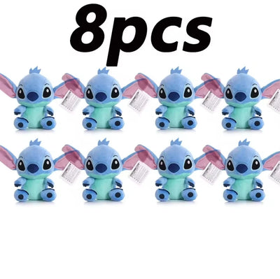 12cm 20cm 25cm Stitch Stuffed Plush Models Cartoon Stuffed Plush Dolls Anime Plush Baby Toys Kawaii Kids Birthday Gift