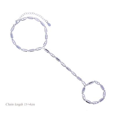 2025 new fashion gold color ladies inlaid zircon Y necklace paper clip necklace shiny jewelry