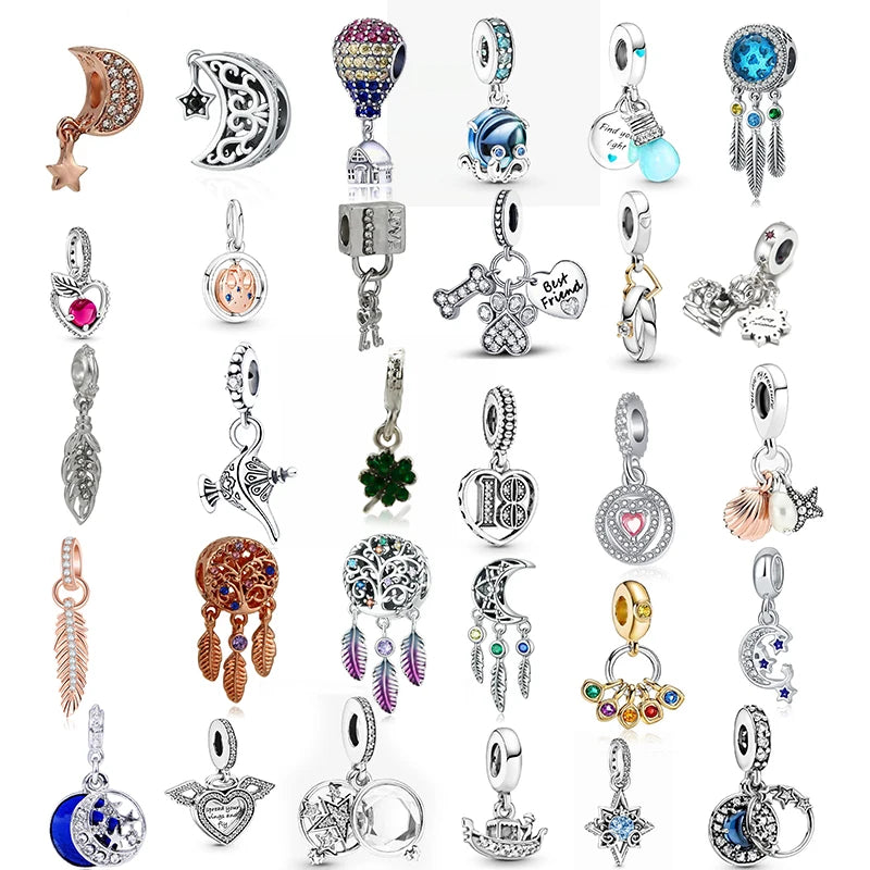 1Pcs/lot High Quality Zinc Alloy Silver Plated Large Hole Bead DIY  Accessories Gift Bead Jewelry Women's Bracelet Silvering