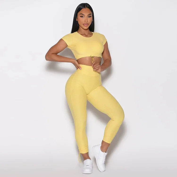 Sport Yoga Clothes Sets Women's Tracksuit Athletic Wear Fitness Suit Gym Workout Push Up Clothes Sports Bra Leggings Suit - The world bestselling 