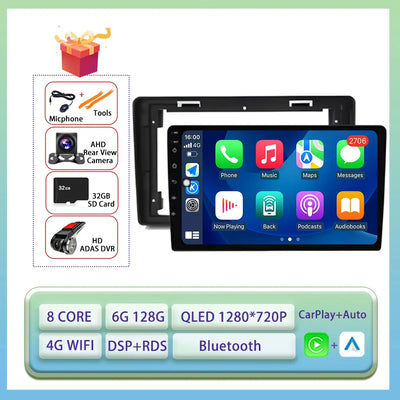 Android Auto Carplay For Citroen C2 C3 2001 2003 - 2010 Car Radio Multimedia Video Player WiFi GPS Navigation DSP Stereo