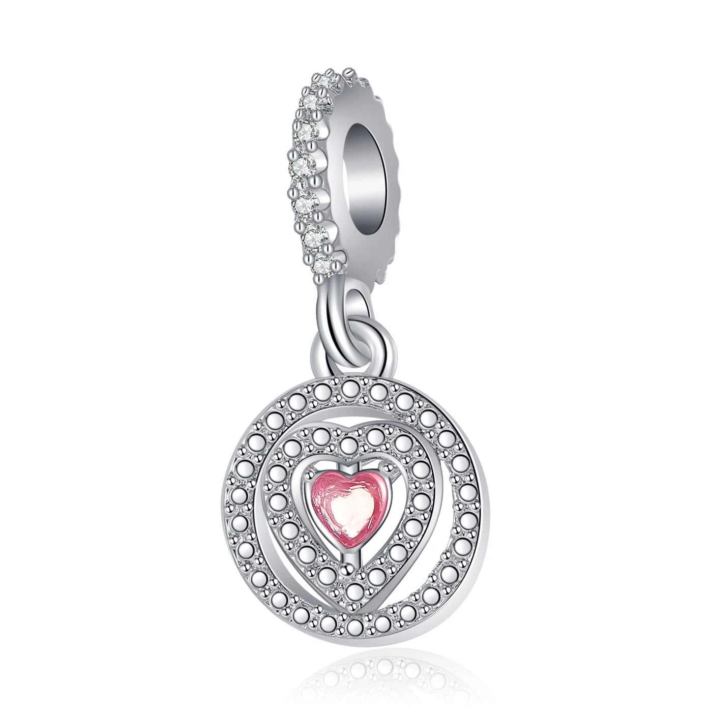 1Pcs/lot High Quality Zinc Alloy Silver Plated Large Hole Bead DIY  Accessories Gift Bead Jewelry Women's Bracelet Silvering