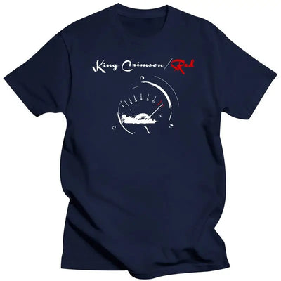 Mens Clothing  King Crimson Men Red Speedometer T Shirt Black - The world bestselling 