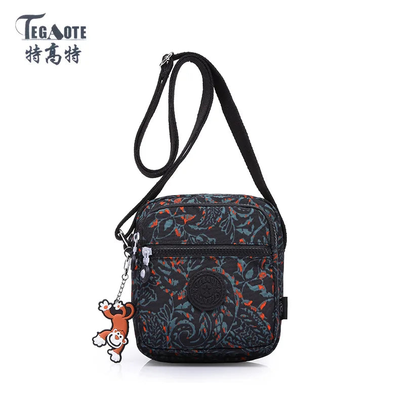 TEGAOTE High Quality Waterproof Men Women Shoulder Messenger Bag Cross Body Phone Purse Lightweight Blue Black Red Purple
