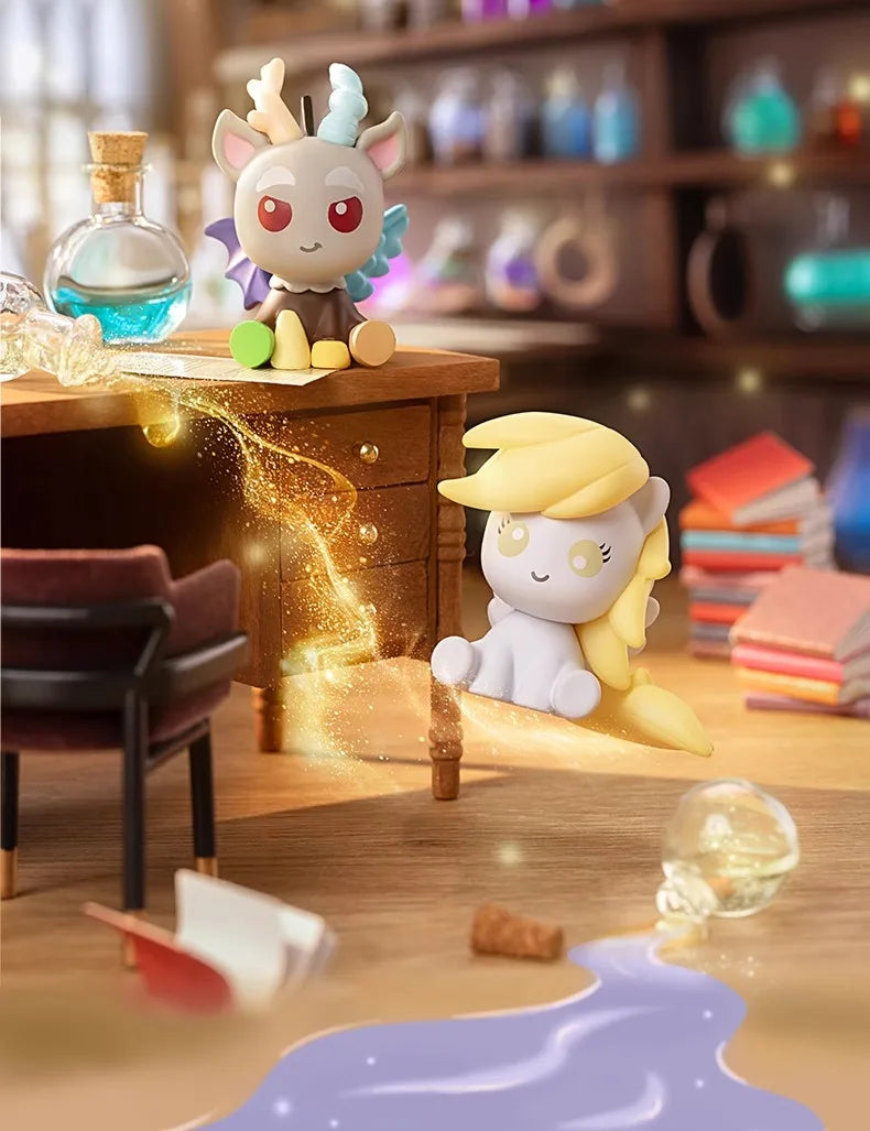 New My Little Pony Blind Box Friendship Is The Magic Bottle Mini Doll Cute Desktop Ornaments Trend Toys Children'S Birthday Gift