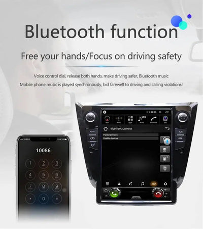 DSP Carplay Vertical Screen For Nissan X-Trail Xtrail X Trail T32 Qashqai J11 2012 - 2025 Navi 12.1" Android 15 Car Radio Stereo