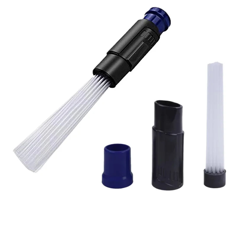 Multi-tube Vacuum Straw Cleaning Brush Tubes Dust Cleaner Remover for Keyboard Car Gap Dust Vacuum Attachment Dirt Clean Tools