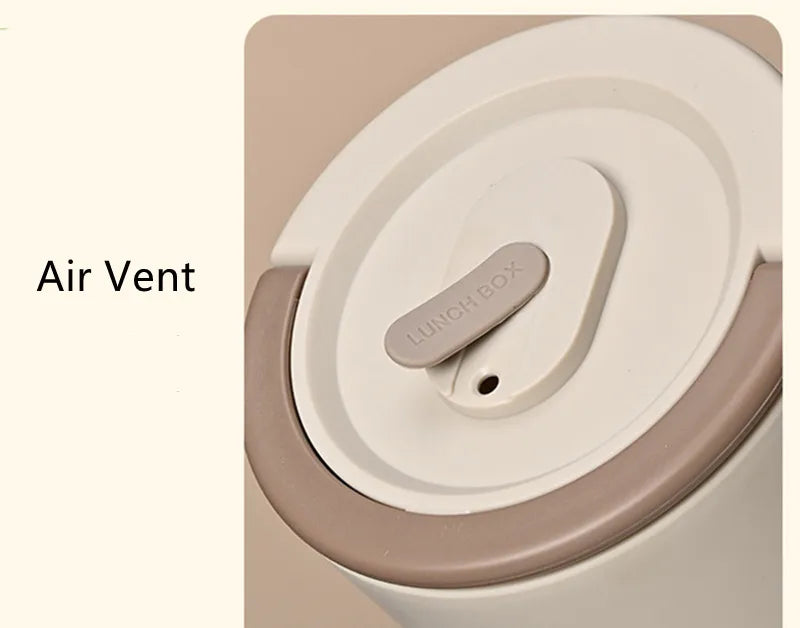 1200ml Stainless Steel 304 Thermal Lunch Box With Bag 3 Layers Large Capacity Bento Box BPA Free School Office Food Container