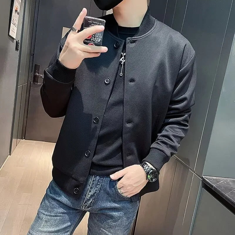 Man Jackets for Men Autumn Men's Clothes Male Coat Mens Clothing Men's Winter Coats New in Jackets Baseball Uniform Windbreaker - The world bestselling 