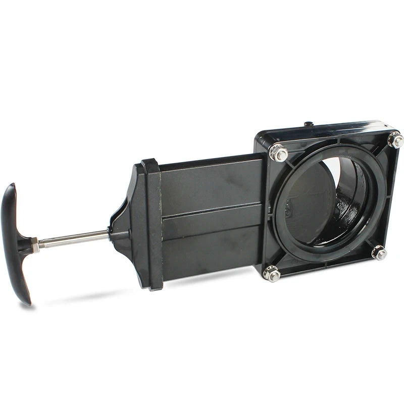 RV Water Gate Valve 50/63/75mm Diameter ABS Sewage Drain Gate Valve for Motorhome Caravan Camper Van Water Tank Accessories