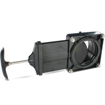 RV Water Gate Valve 50/63/75mm Diameter ABS Sewage Drain Gate Valve for Motorhome Caravan Camper Van Water Tank Accessories