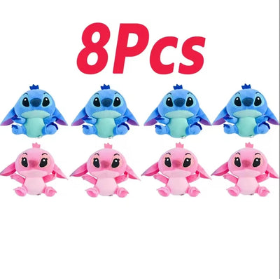 12cm 20cm 25cm Stitch Stuffed Plush Models Cartoon Stuffed Plush Dolls Anime Plush Baby Toys Kawaii Kids Birthday Gift