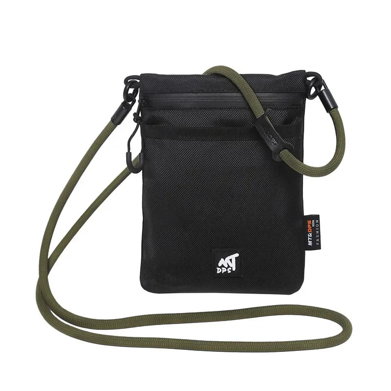Original Design Nylon Messenger Bag Unisex Waterproof Crossbody Shoulder Bag for Men Women Urban Streetwear Travel Phone Storage