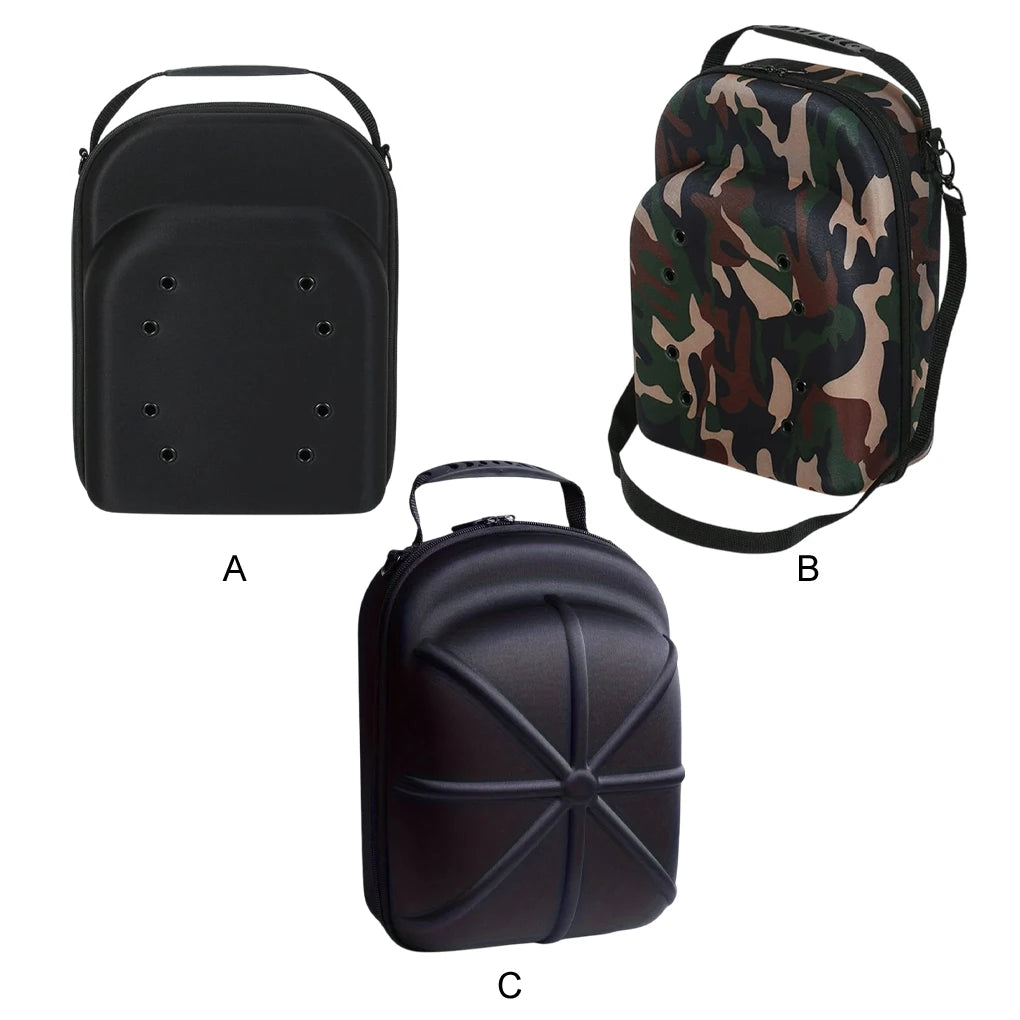 Portable Outdoor Travel Hat Carrier Case Cap Storage Hard Shell Hat Protective Box Hat Travel Case Baseball Cap Carrying Bag EVA