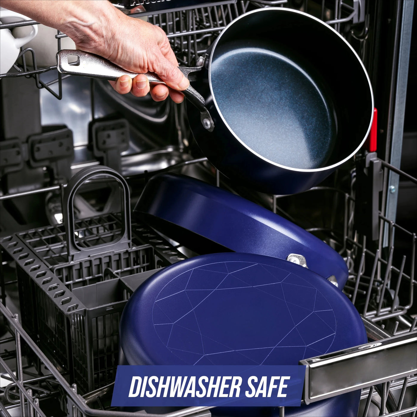 12-piece ceramic non-stick cookware set, dishwasher safe, lightweight and durable, great for gift giving, kitchen goodies