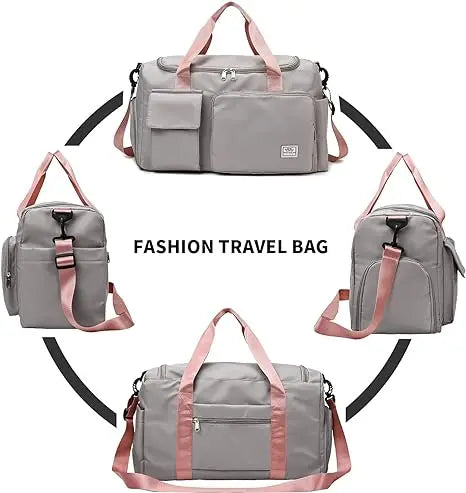 Disney Stitch Carry on Travel Bag Oxford Waterproof Sport Gym Tote Bags Large Capacity Weekender Duffle Luggage Portable Storage