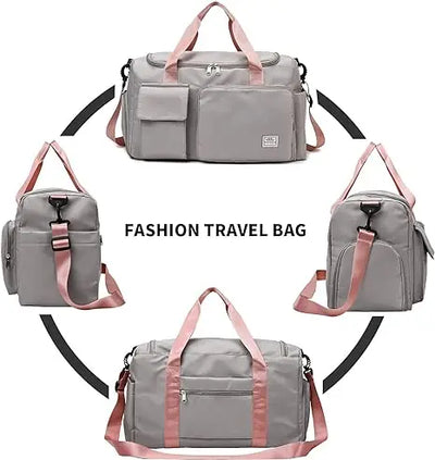 Disney Stitch Carry on Travel Bag Oxford Waterproof Sport Gym Tote Bags Large Capacity Weekender Duffle Luggage Portable Storage