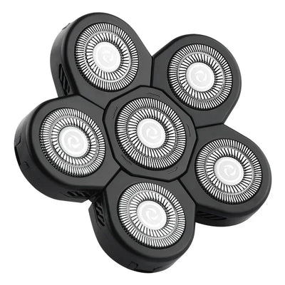Universa 7 Heads Shaver Replacement Head for Head Shaver, and many Brands 8 & 6 & 5 Blades 9D Replacement Shaver