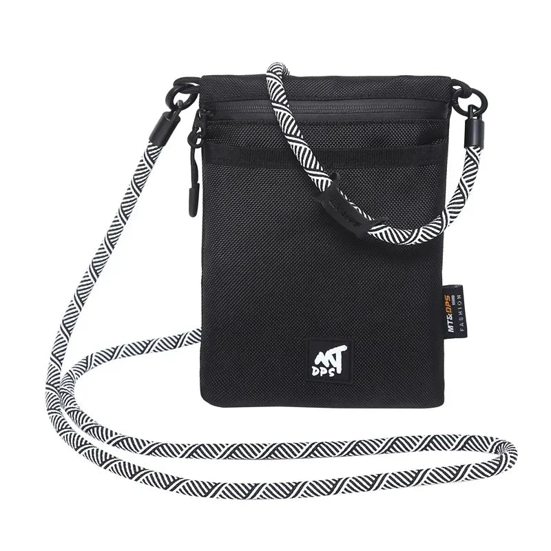 Original Design Nylon Messenger Bag Unisex Waterproof Crossbody Shoulder Bag for Men Women Urban Streetwear Travel Phone Storage